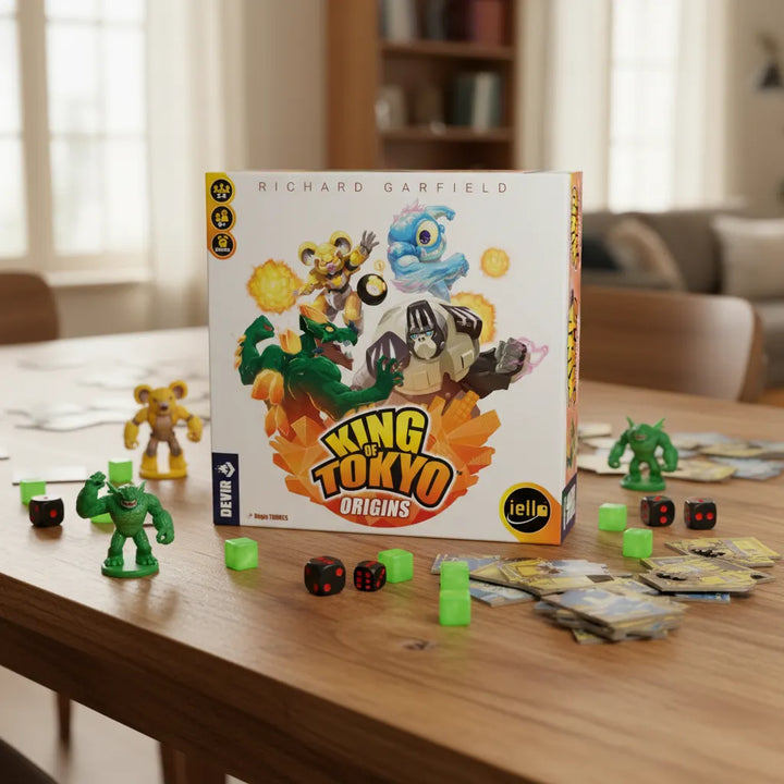 Juego De Mesa King Of Tokyo Origins Para Niños