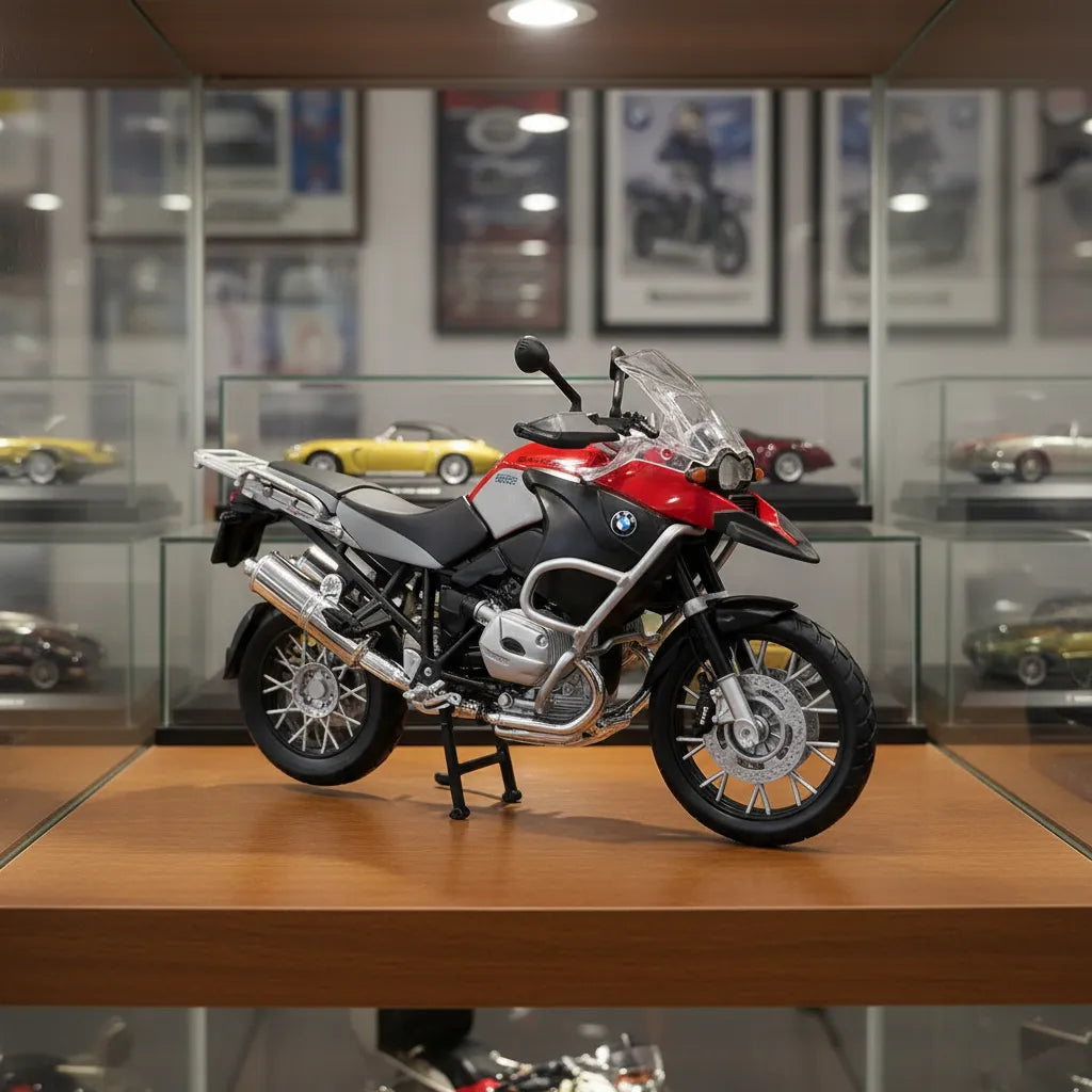 Moto De Colección Escala 1:12 Mc Bmw R 1200 Gs