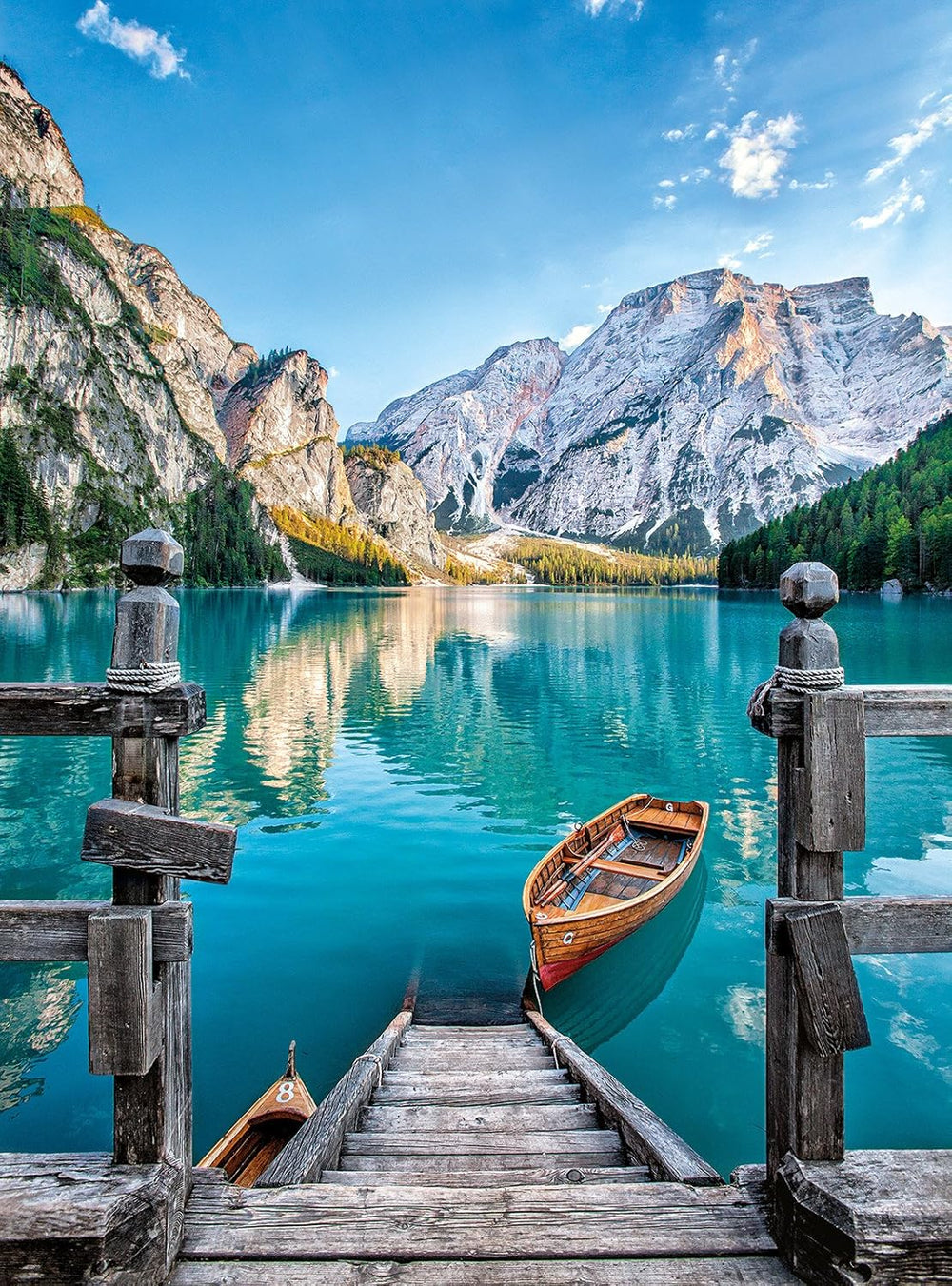 Rompecabezas 500 Piezas Lago Di Braies