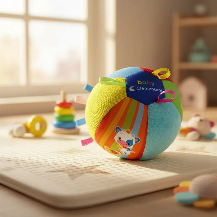 Juguete Pelota Musical Animal Estipulación Temprano Bebés