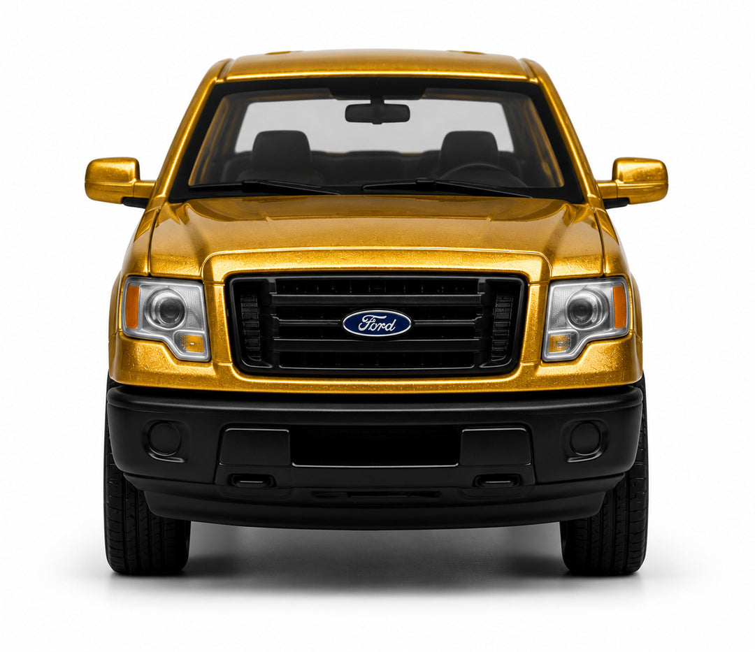 Carros Coleccionable A Escala 1/36 Ford F150 Xl Dorado