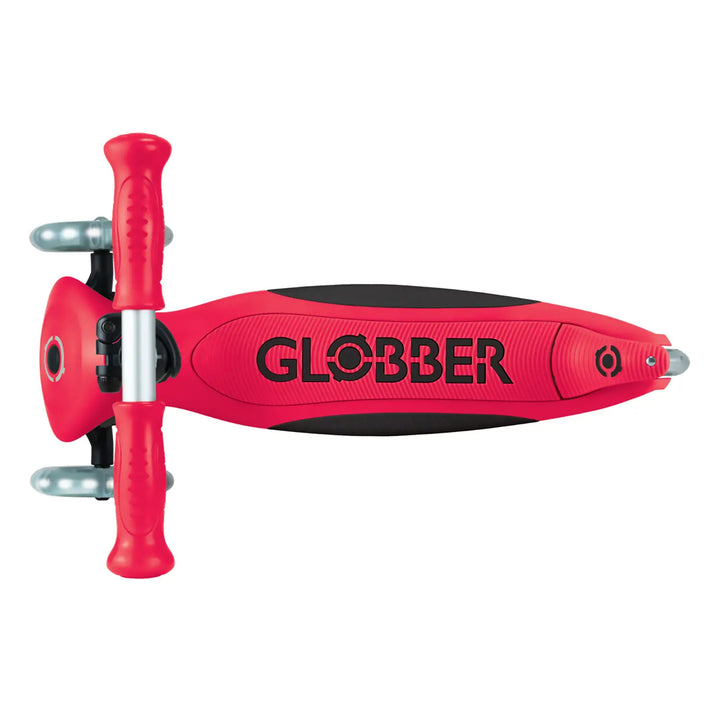 Patineta Primo Plus Lights Plegable Rojo Para Niños