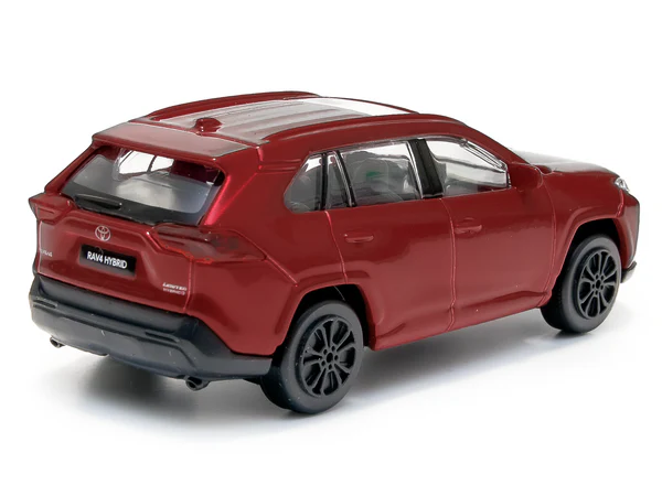 Carro Coleccionable A Escala 1/36 Toyota Rav4 2022 Rojo