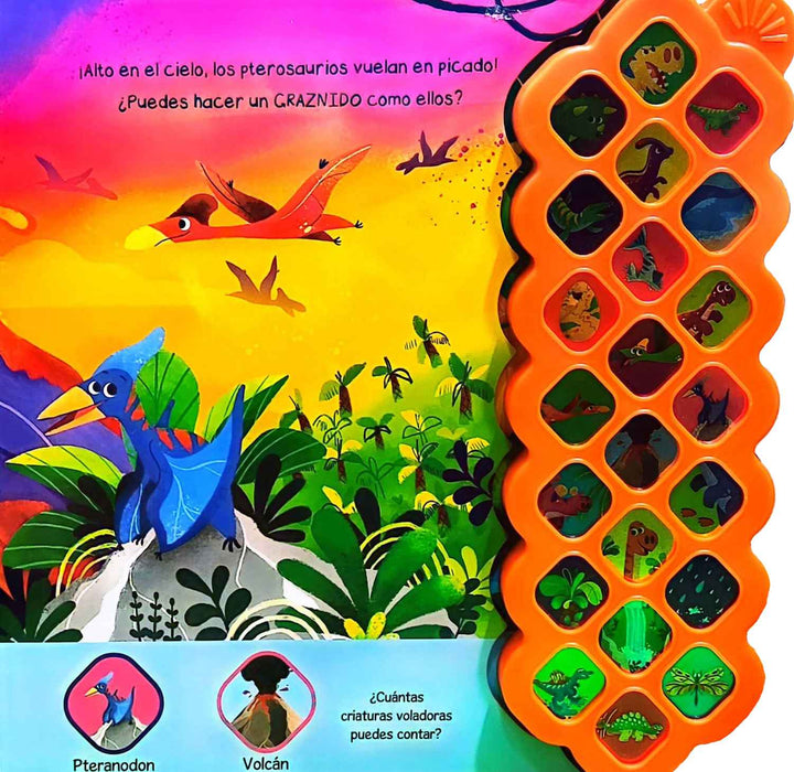 Libro Interactivo Mundo Dino Aventuras Niños