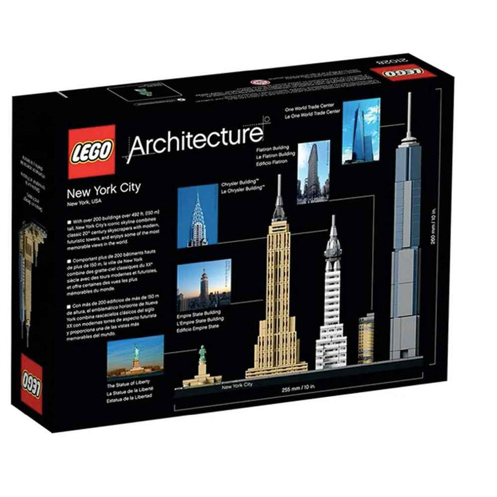 Lego Set Construcción Nueva York 598 Piezas Adulto