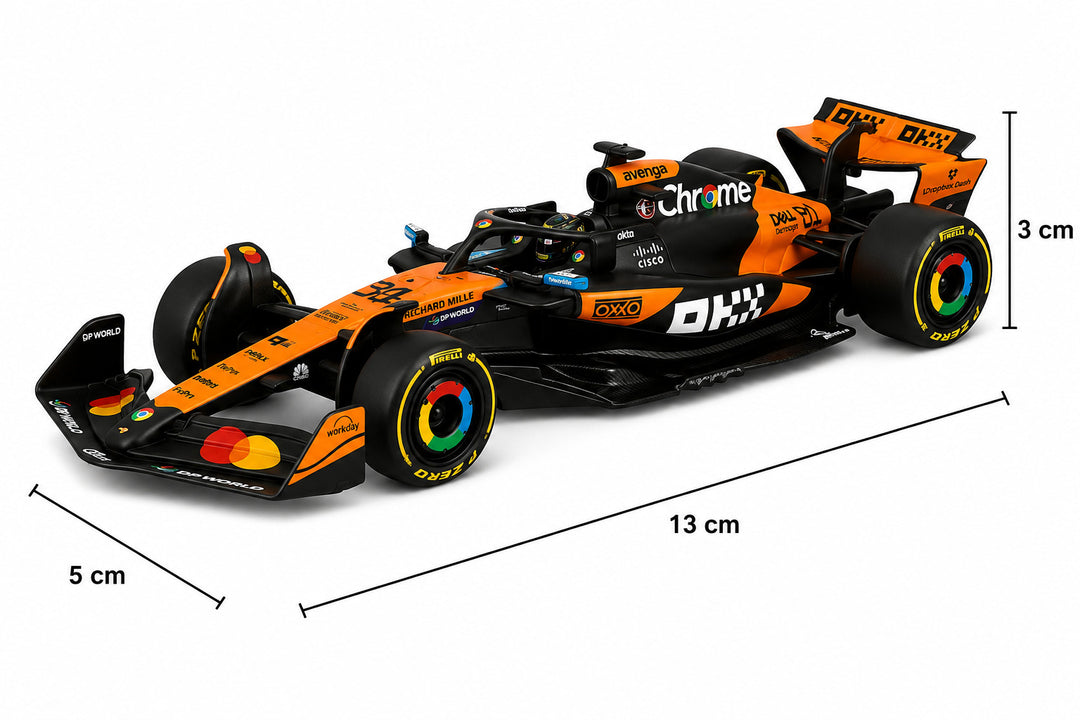 Carro Escalas Race Formula Mclaren Mcl39 Piastri 81