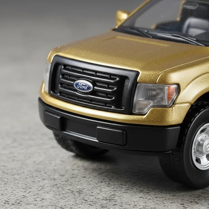 Carros Coleccionable A Escala 1/36 Ford F150 Xl Dorado