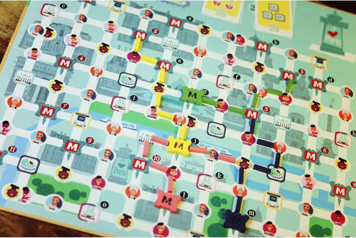 Juego De Mesa Estratégico Get On Board  Adultos