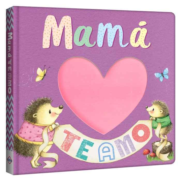Libro Infantil Sensorial Mamá Te Amo Para Niños