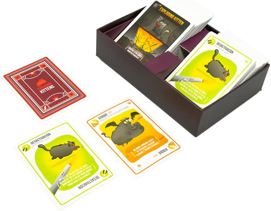 Juego De Mesa Exploding Kittens Party Pack Original Niños
