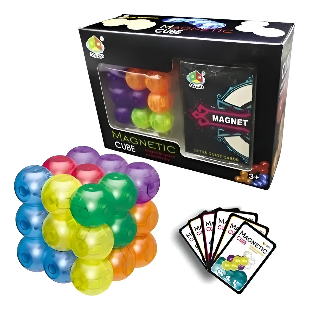 Cubo De Rubik De Actividades Esferas Magnéticas Para Niños