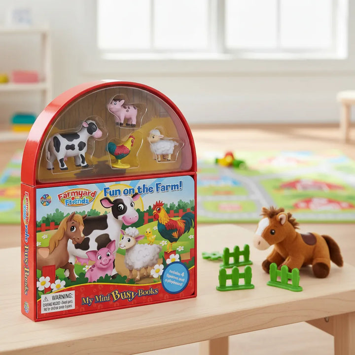 Libro y Juego 2 En 1 Animales La Granja