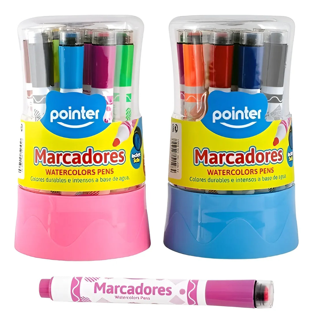 Marcadores Con Sellos 12 Unidades