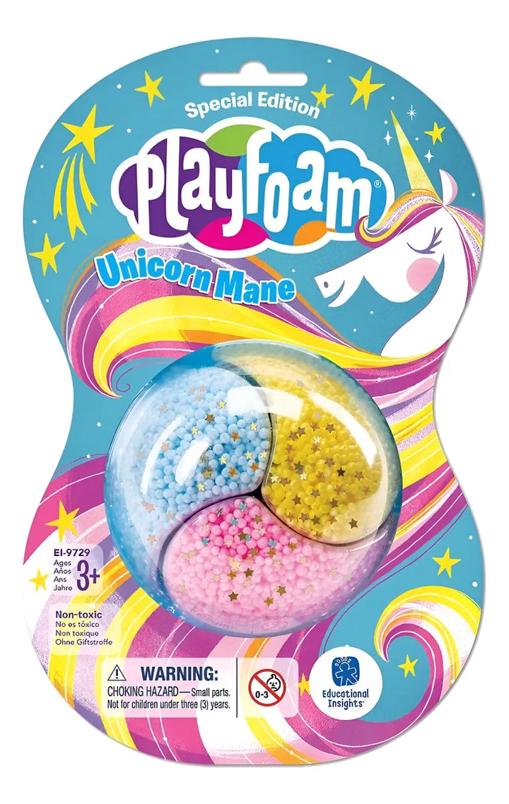 Espuma Sensorial Brillante Unicornio