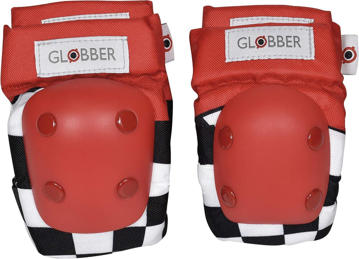 Rodilleras y Coderas Globber rojo Para Niños