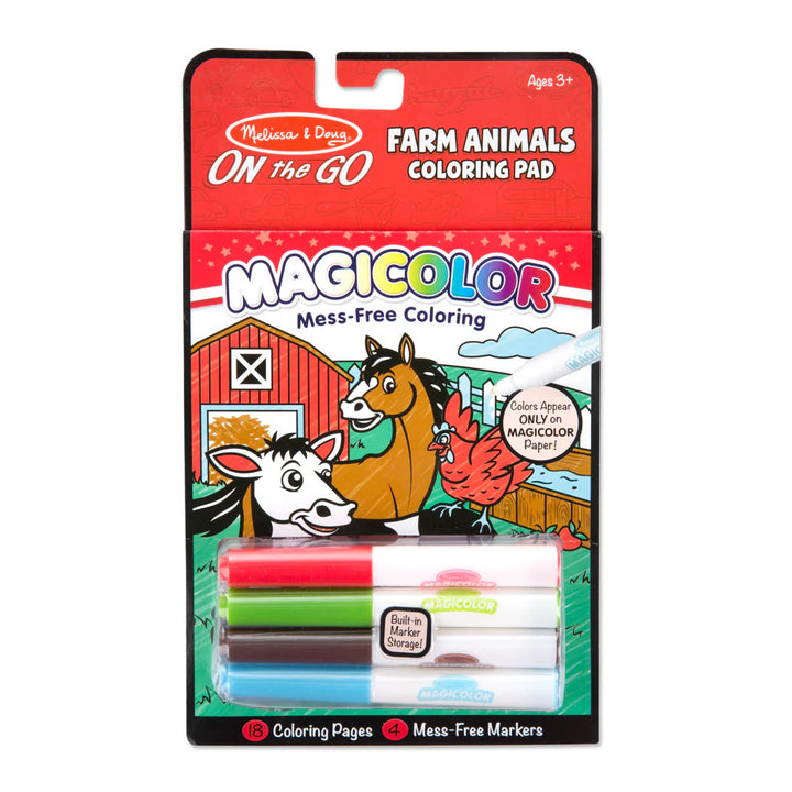 Libro Magicolor Animales De Granja Para Niños