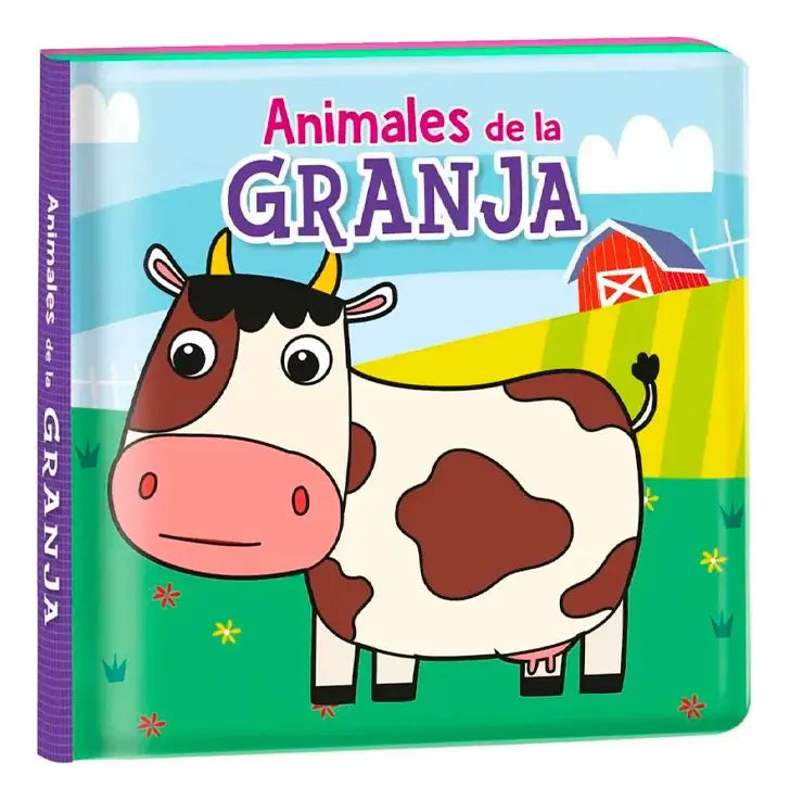 Libro Animales De La Granja Impermeables Para Niños