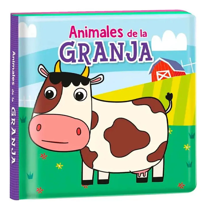 Libro Animales De La Granja Impermeables Para Niños