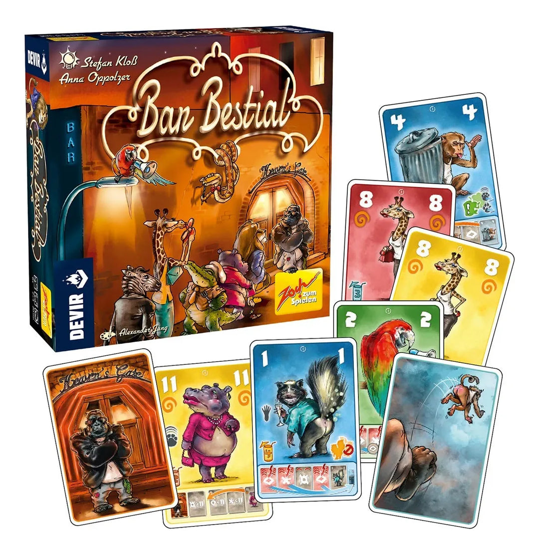 Juego De Mesa Bar Bestial Adultos
