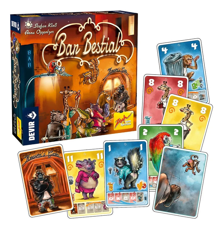 Juego De Mesa Bar Bestial Adultos