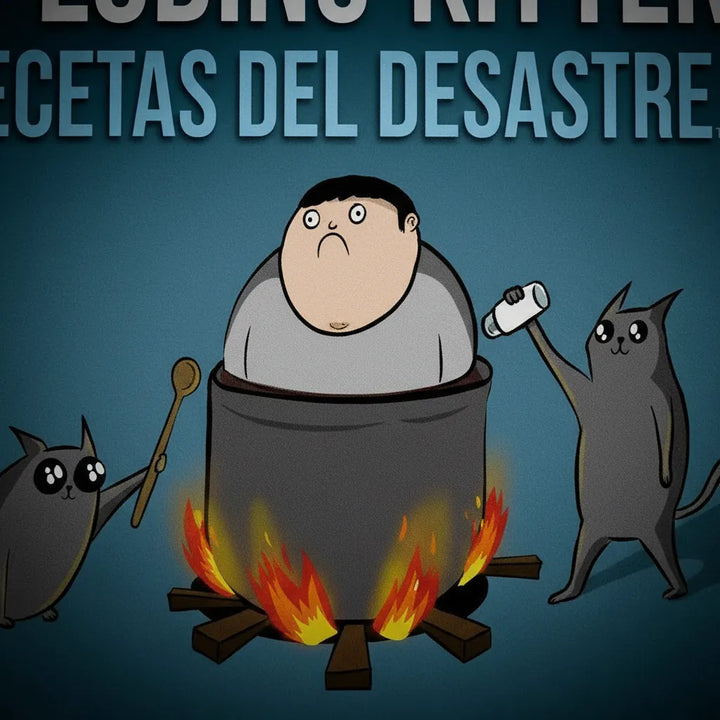 Juego De Mesa Exploding Kittens Recetas Del Desastre