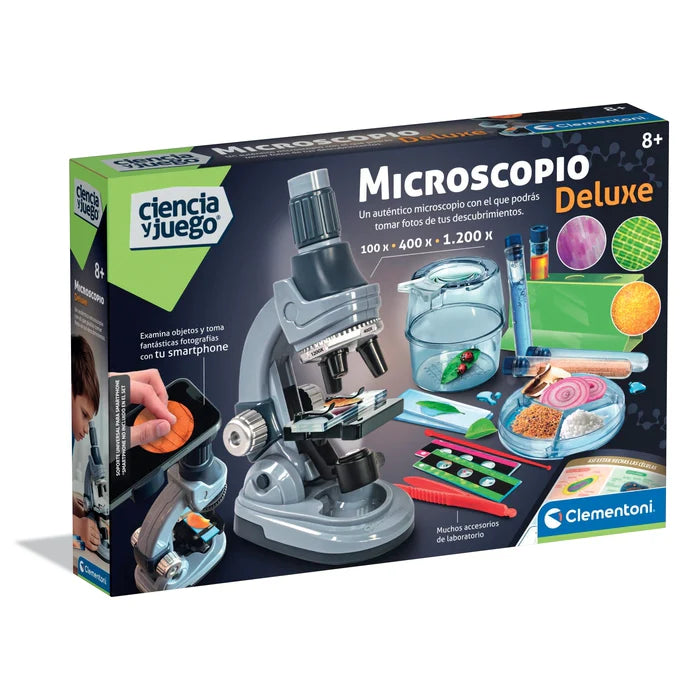 Juego Científico Microscopio Con Accesorios Para Niños