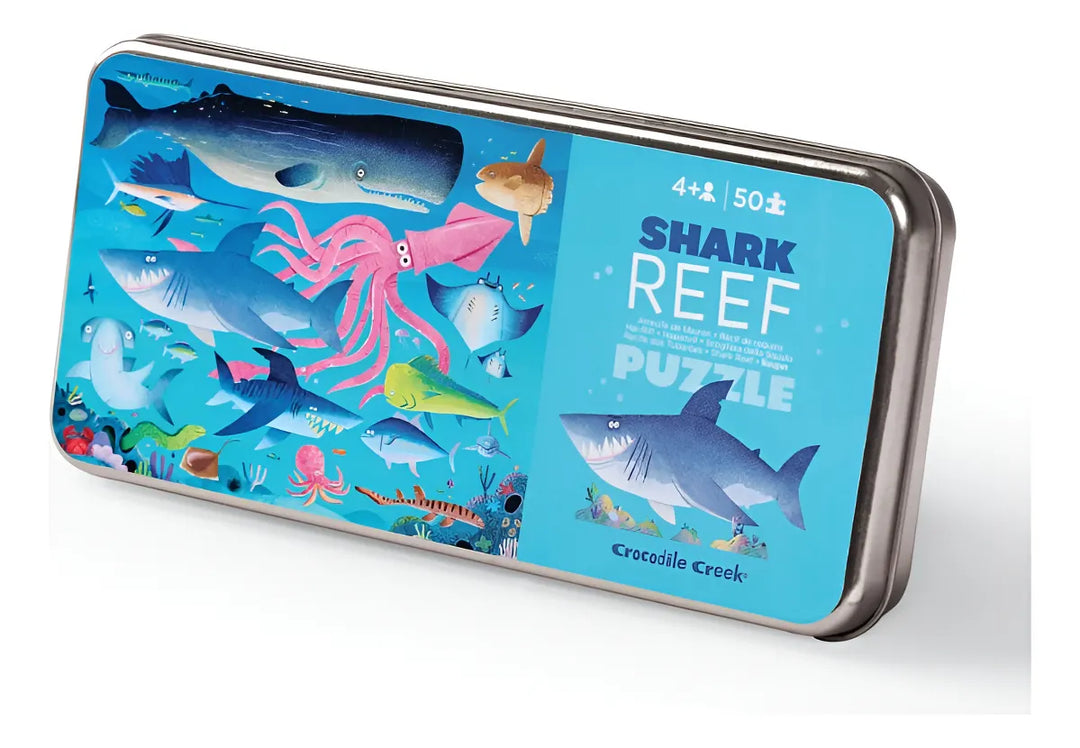 Rompecabezas De Tiburones 50 Piezas Para Niños