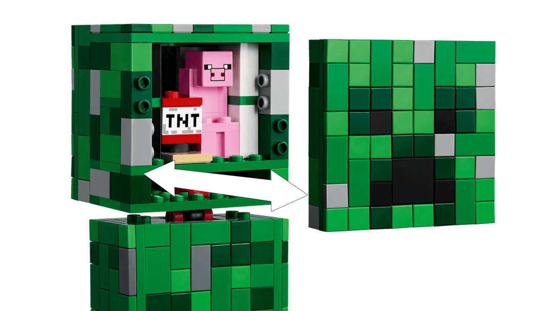 Juego De Construcción Lego Minecraft El Creeper 665 Piezas