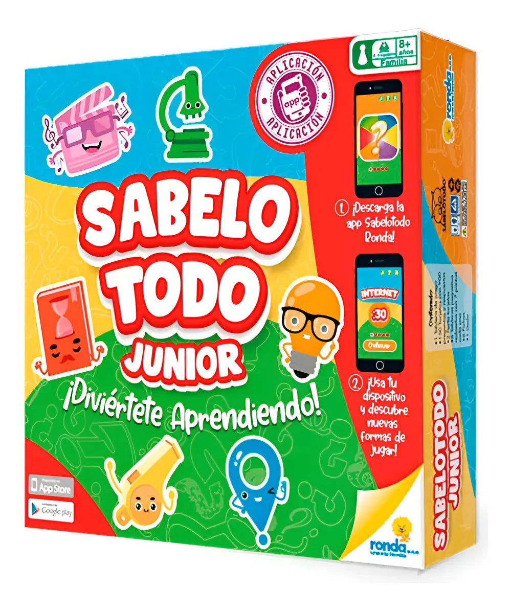 Juego De Mesa Sabelo Todo Junior Ronda familia