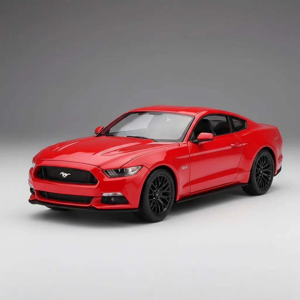 Carros Coleccionable A Escala 1:36 Ford 2015 Mustang Gt Rojo
