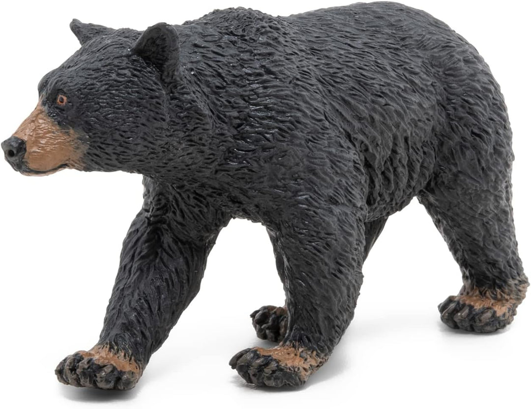 Figura Oso Negro Americano Pintada A Mano papo