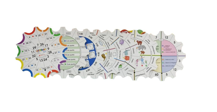 Juego Didáctico tarjetas Geometría Y Medición Básico