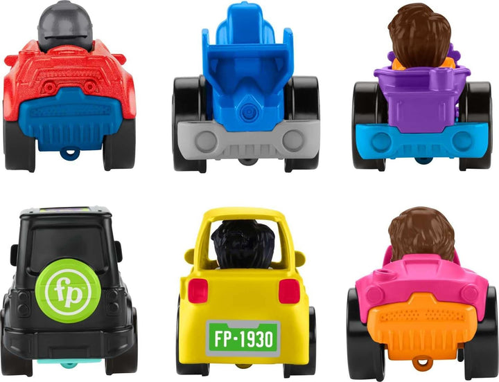 Set Motricidad Little People Wheelies 6 Unidades Para Niños