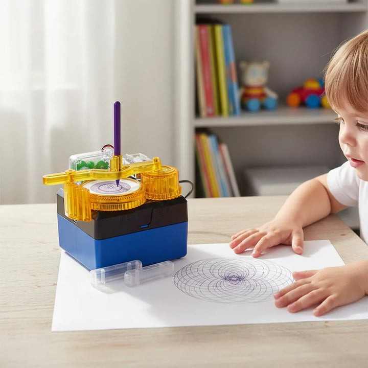 Experimento STEM Diseños Científicos Spirograph Para Niños