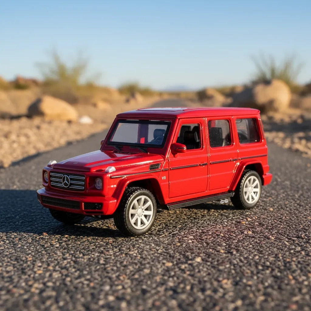 Carro Coleccionable Maisto 1:36 Mercedes Benz G Class Rojo