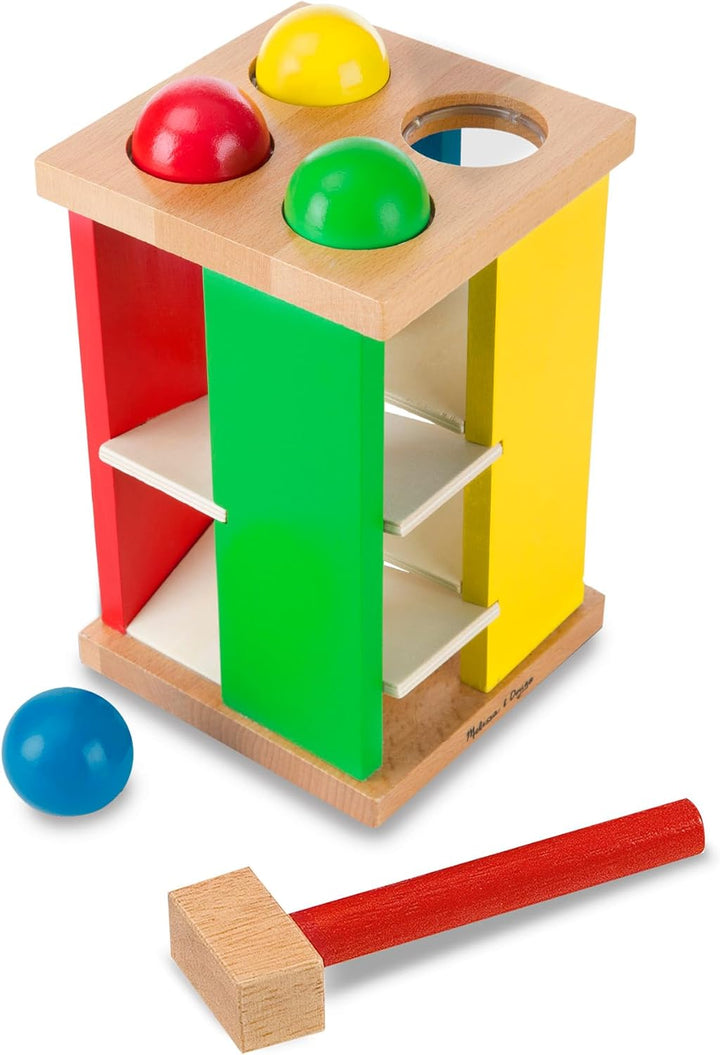 Juguete Torre De Madera Con Bolas Para Niños