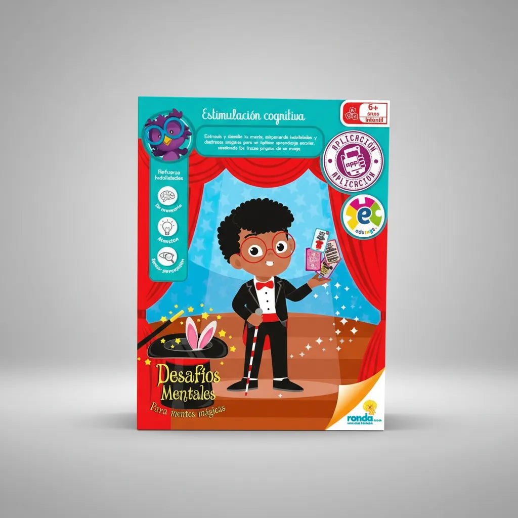 Juego De Mesa Desafíos Mentales Niños