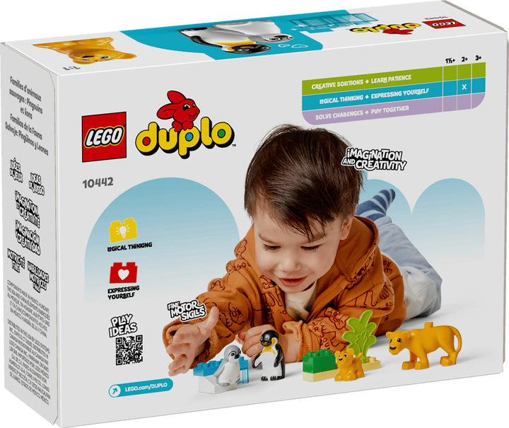Juguete De Construcción Fauna Salvajes 42 Pizas Lego Original