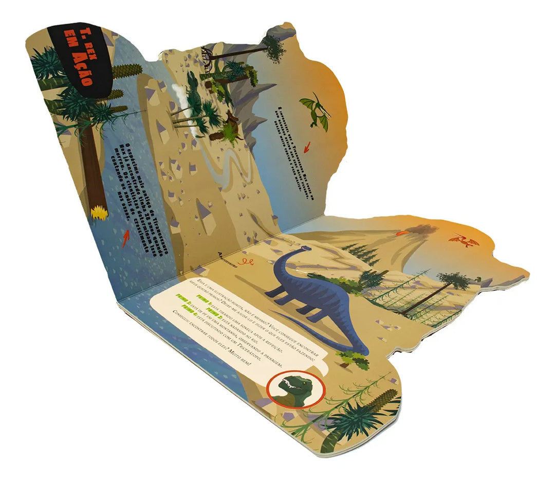 Libro Didáctico Infantil T. Rex Lexus Niños