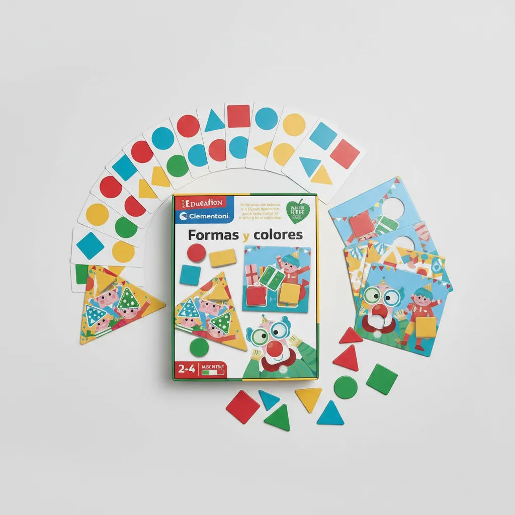 Juego Didactico Aprendiendo Formas Y Colores