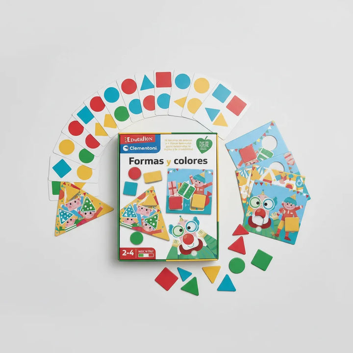 Juego Didactico Aprendiendo Formas Y Colores