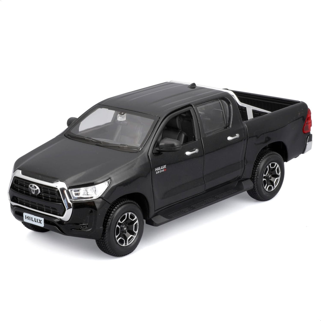 Carro Coleccionable Bburago 1/24 Se Toyota Hilux Negro