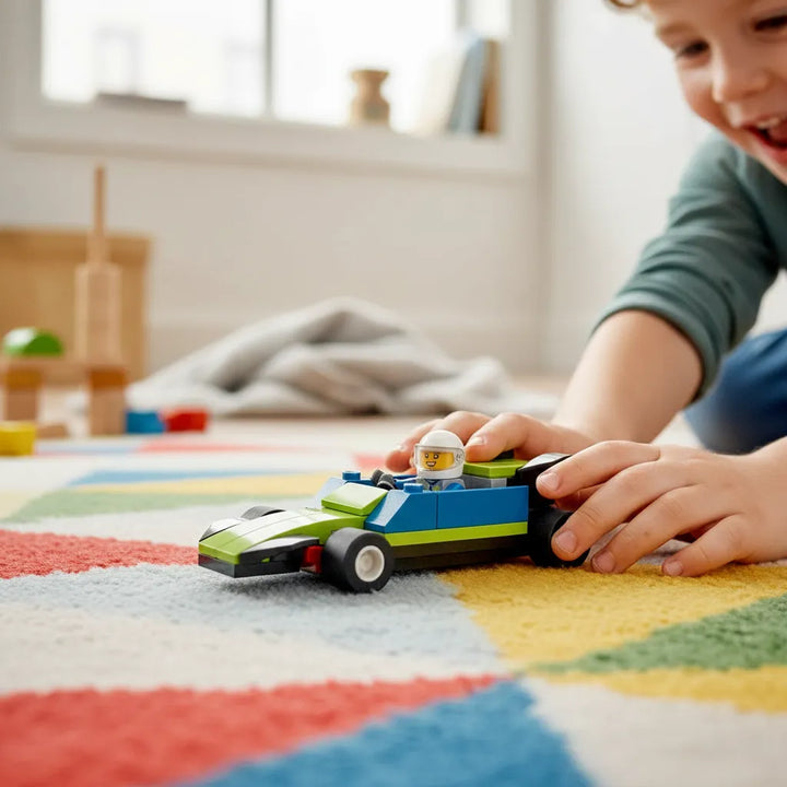 Juego Lego Auto De Carrera 44 Piezas Niños