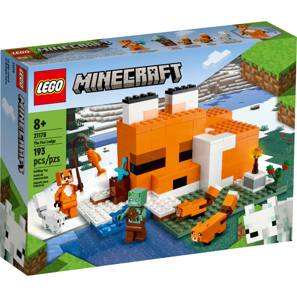 Lego Construcción El Refugio 193 Piezas para Niños