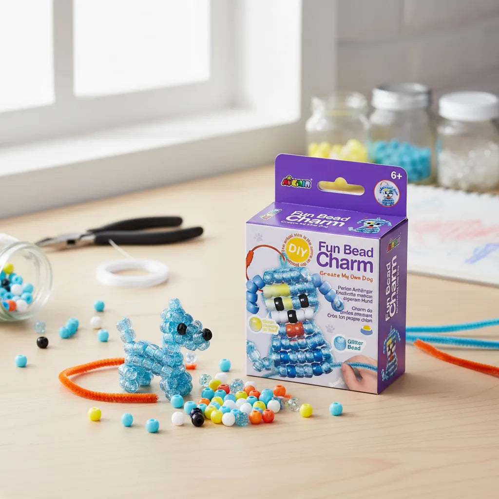 Juego Crea Llavero perrito Para Niños