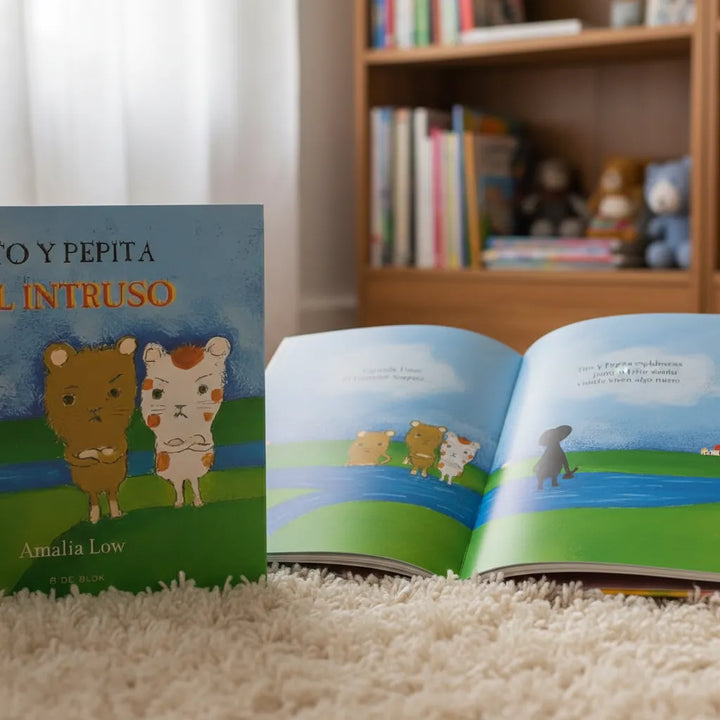 Libro Educativo Tito Y Pepita Y El Intruso Para Niños