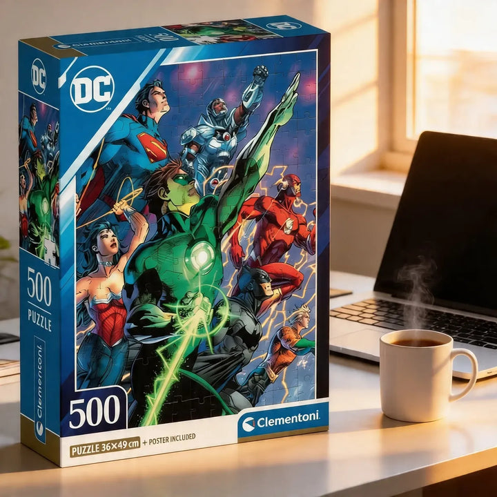 Rompecabezas 500 Piezas Dc Comics Clementoni Adultos