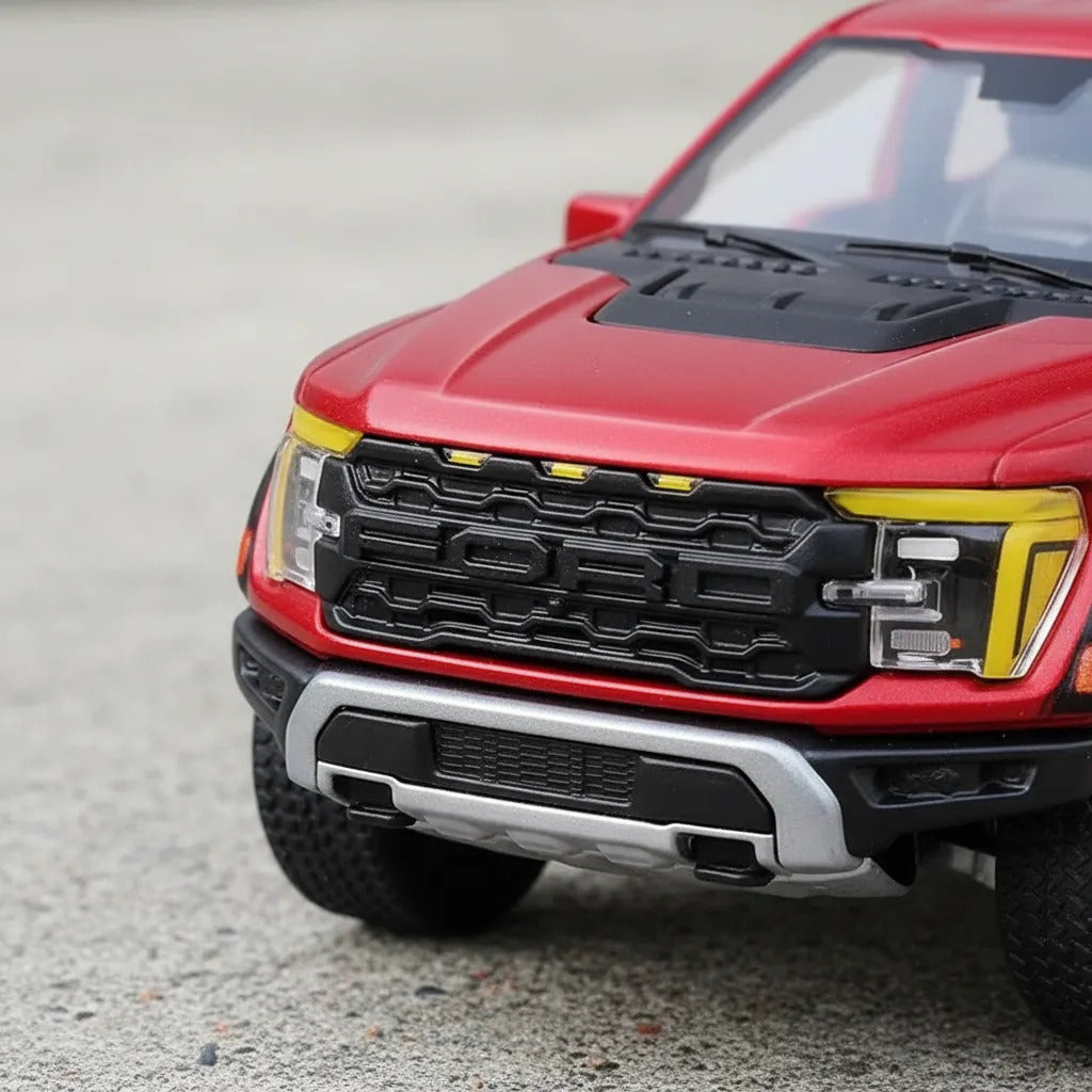 Carros Coleccionable A Escala 1:36 Ford F150 Raptor Rojo