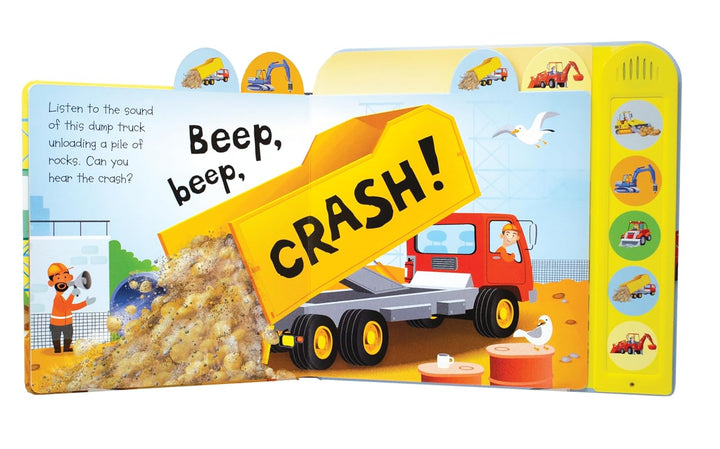 Libro Interactivo Sonidos Vehículos para  Niños
