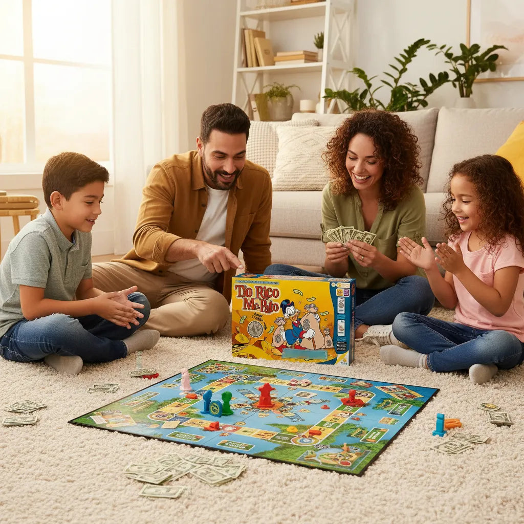 Juego De Mesa Tío Rico Mcpato Para Niños
